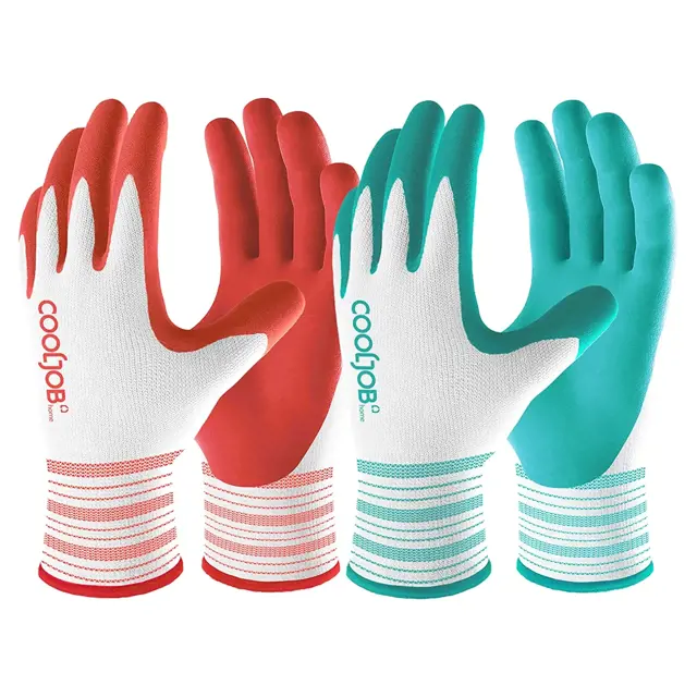 COOLJOB Gardening Gloves for Women and Ladies