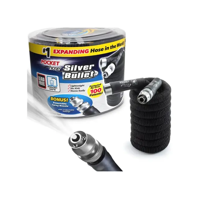 Pocket Hose Silver Bullet